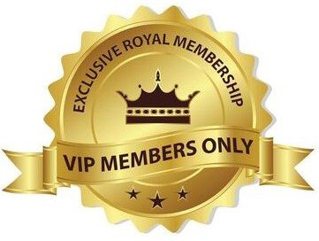 exclusive vip membership badge